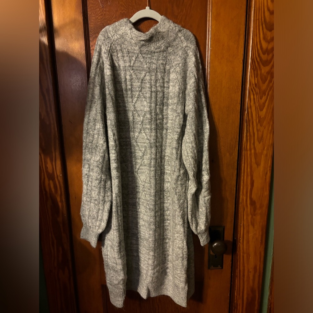Abercrombie & Fitch Grey Sweater Dress